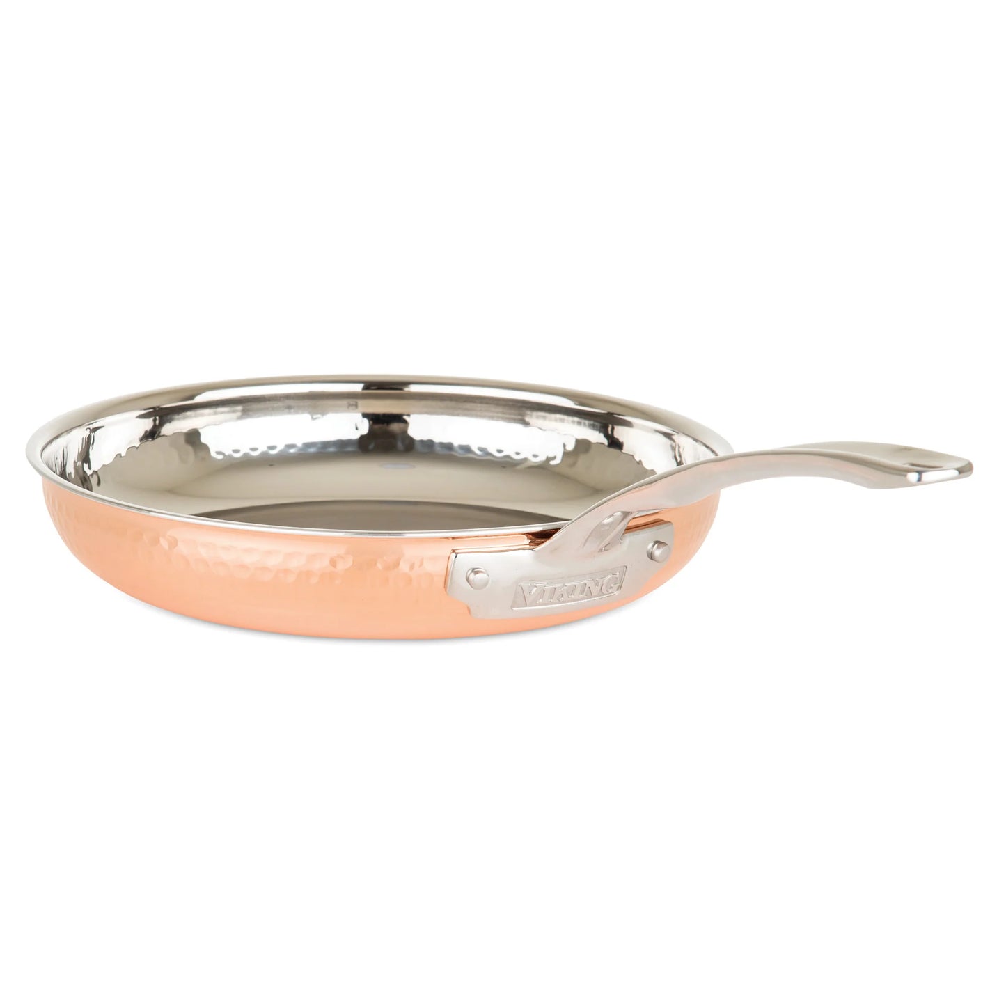 Viking 10-Piece 3-Ply Hammered Copper Clad Cookware Set