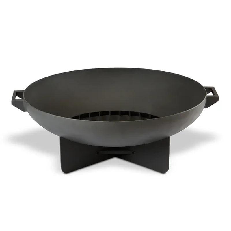 20.25'' H X 36'' W Steel Wood Burning Outdoor Fire Pit