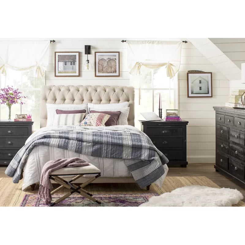 Goutier Upholstered Bed