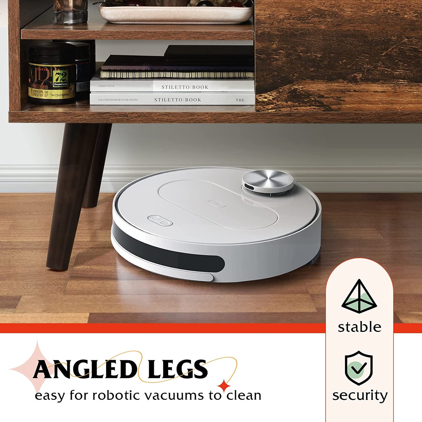 Wood Lift Top Coffee Table with Adjustable Storage Shelf
