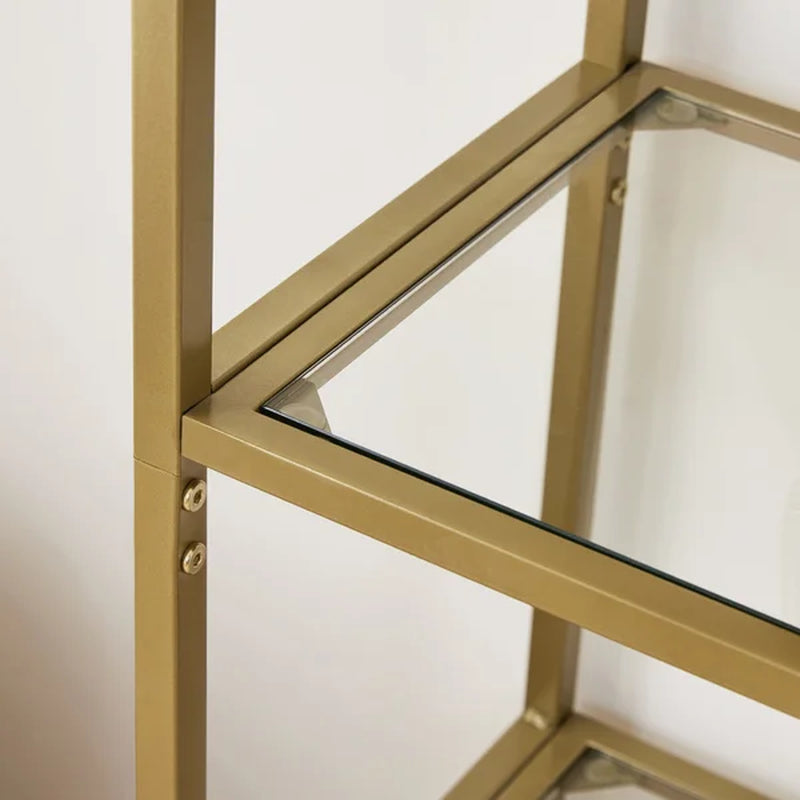 Kendra 72.2'' H X 32.7'' W Steel Etagere Bookcase