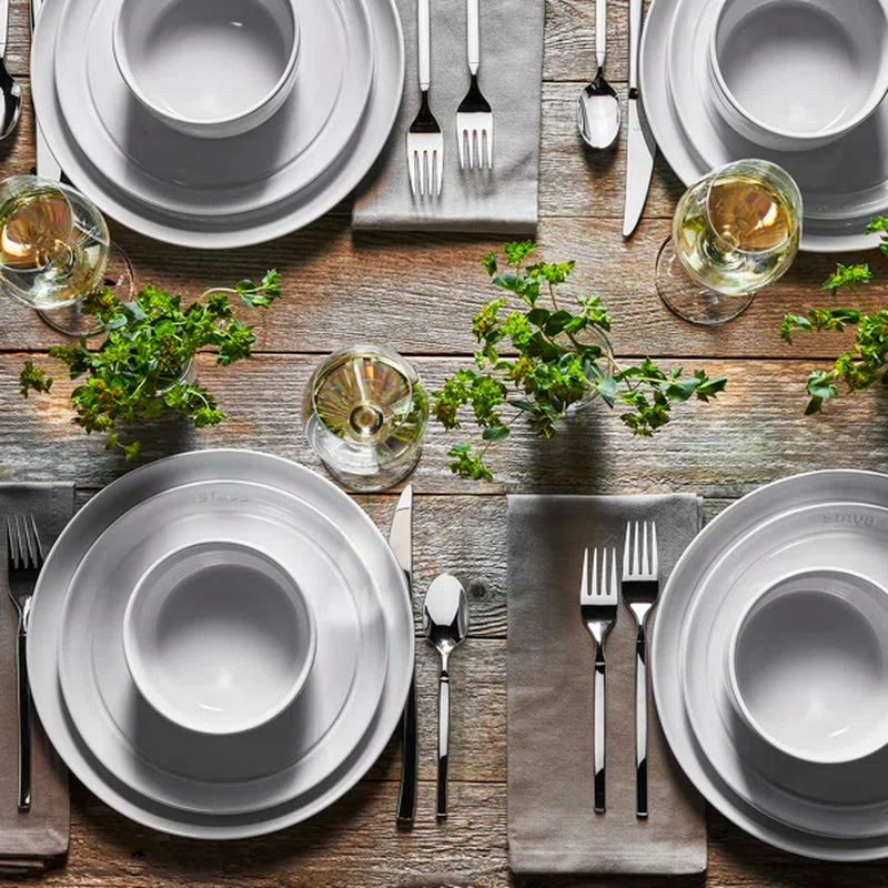 Staub Ceramic Dinnerware - Set of 12