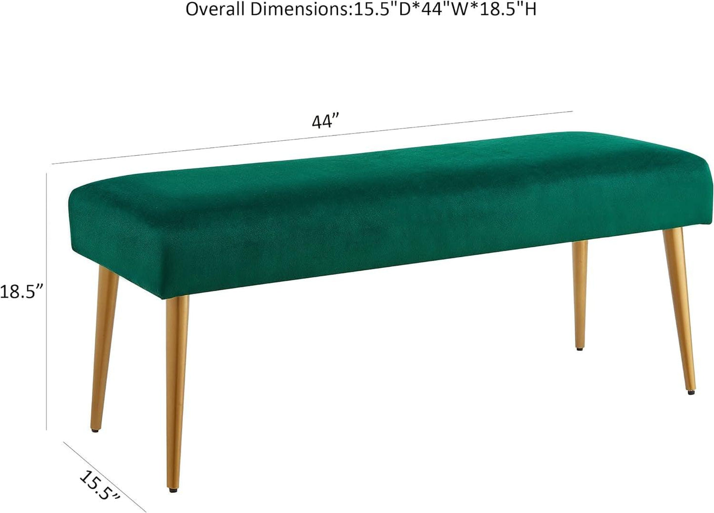 Ball & Cast Upholstered Bench