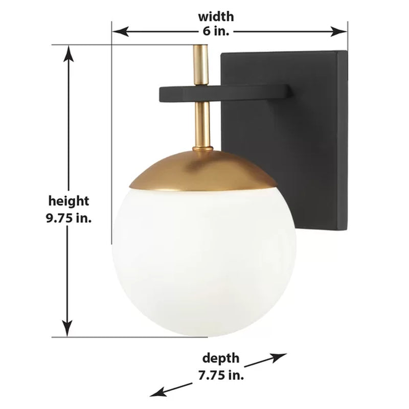 Pierre Steel Armed Sconce