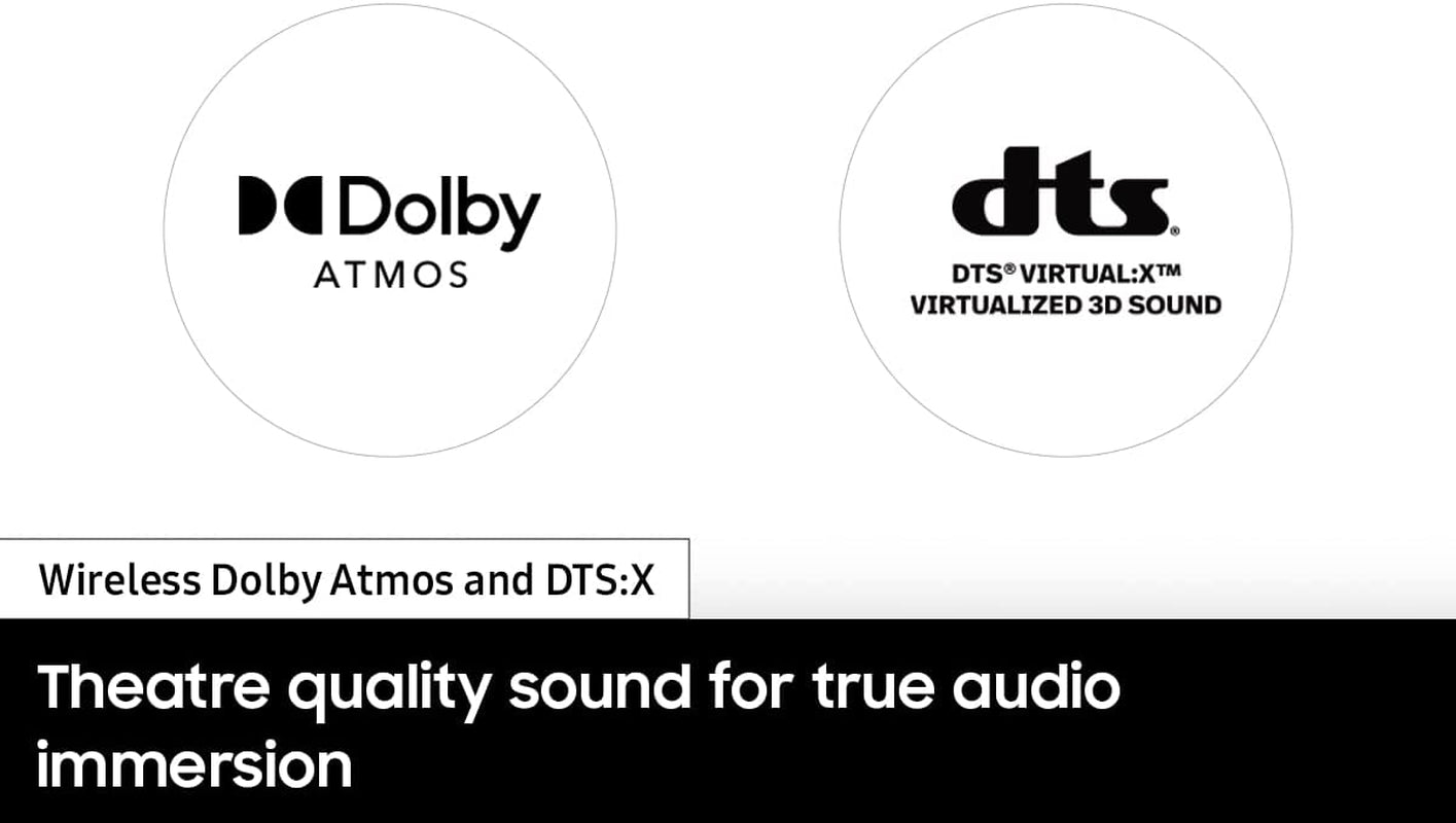 SAMSUNG HW-S801B Soundbar W/Wireless Dolby Atmos DTS:X 2022
