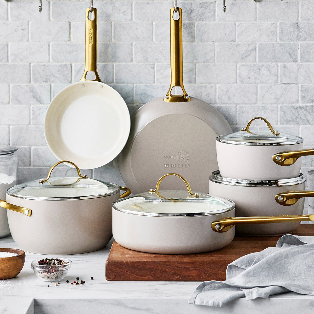 Greenpan Reserve 10-Piece Ceramic Non-Stick Cookware Set