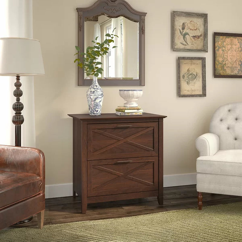 Veda 30'' Wide 2 -Drawer Lateral Filing Cabinet