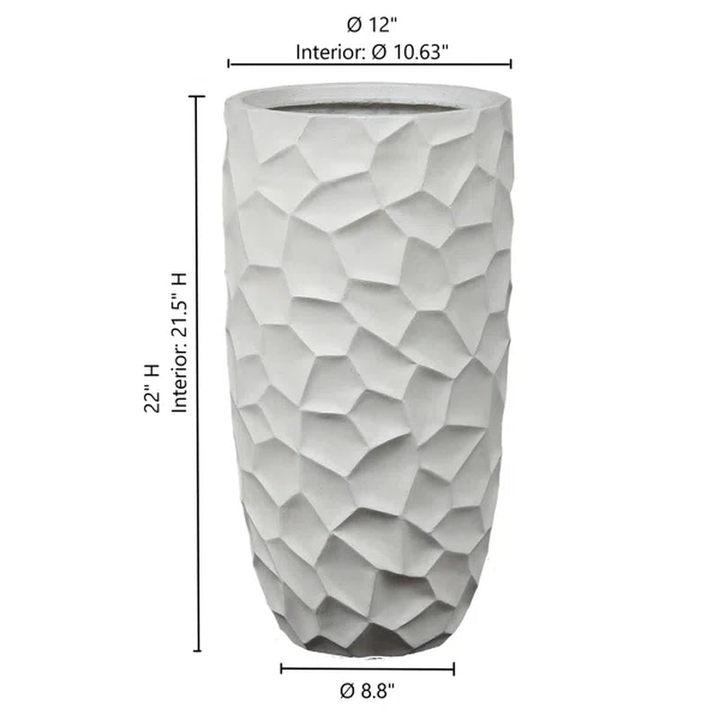 Govind 1 - Piece Magnesium Oxide Pot Planter