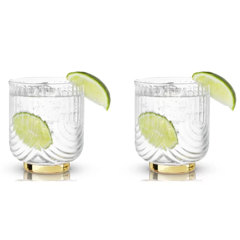 Viski 12 Oz. Gatsby Tumblers
