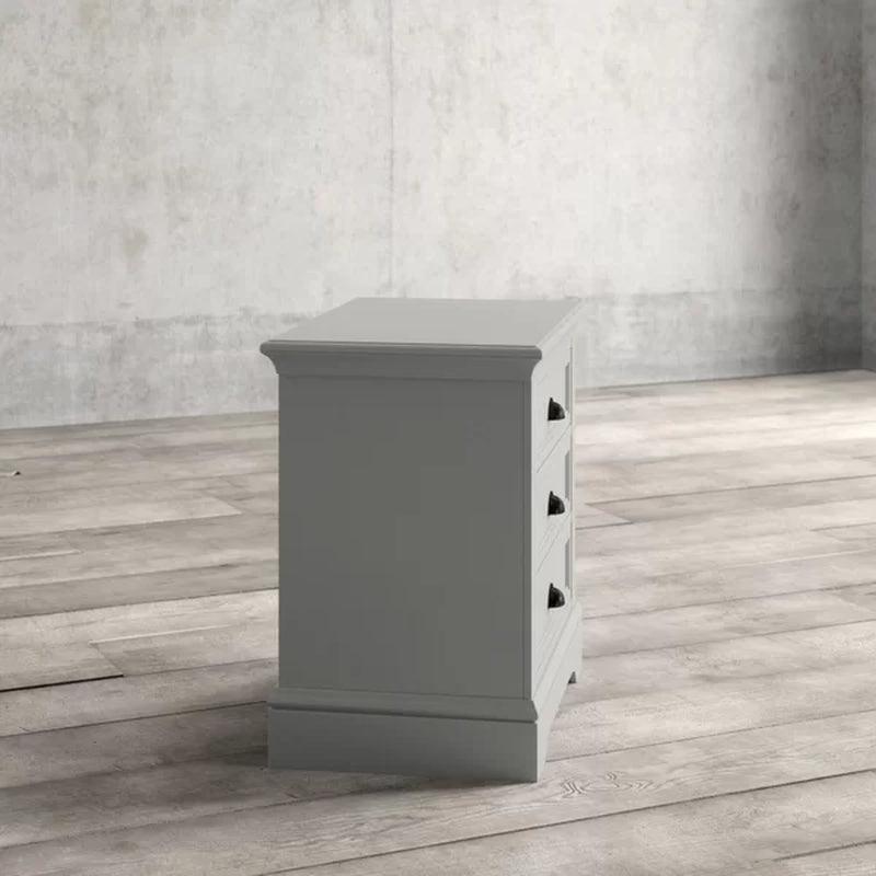 Alicea Solid + Manufactured Wood Nightstand