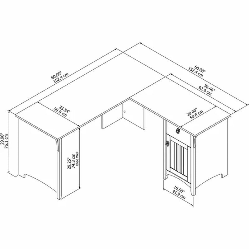 Pernell L-Shape Desk