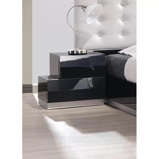 Mcinerney Solid + Manufactured Wood Nightstand