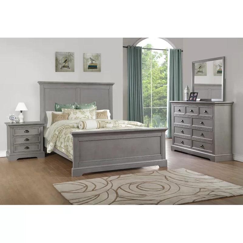 Alicea Solid + Manufactured Wood Nightstand