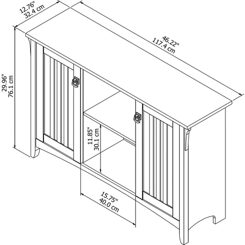 Zagan 46'' Wide Credenza