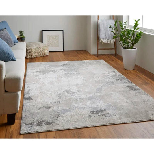 Belen Power Loom Gray Rug