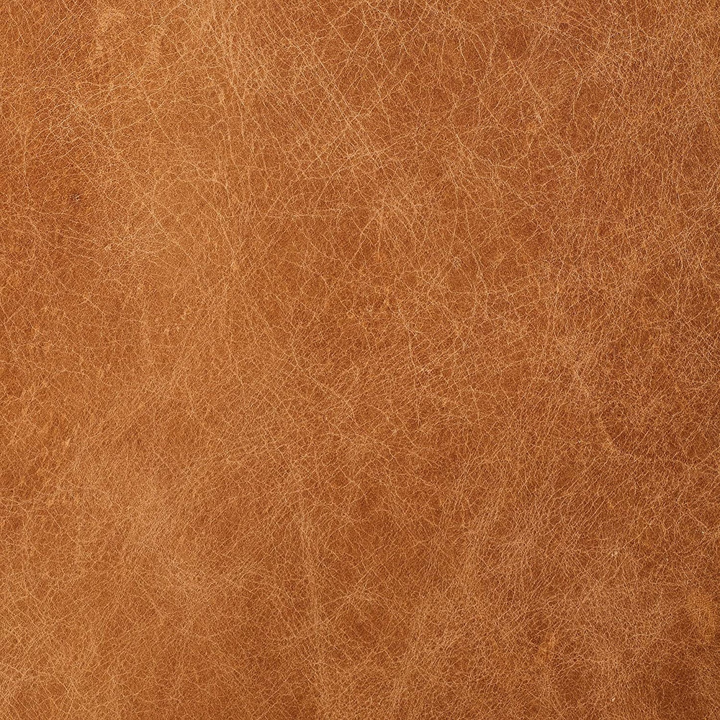 Luca Leather Bench, Tan