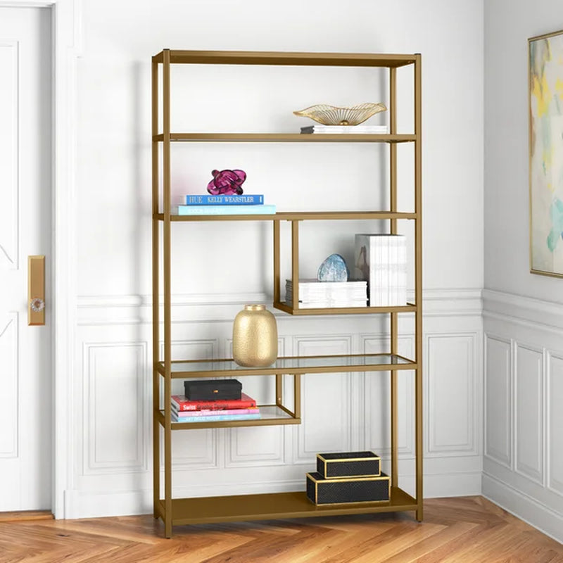 Shelves & Bookcases, Wood, Metal & Glass