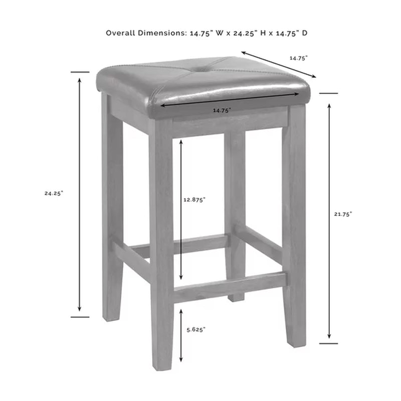 Diamondback 50'' Wide Rolling Kitchen Island Set with Stainless Steel Top