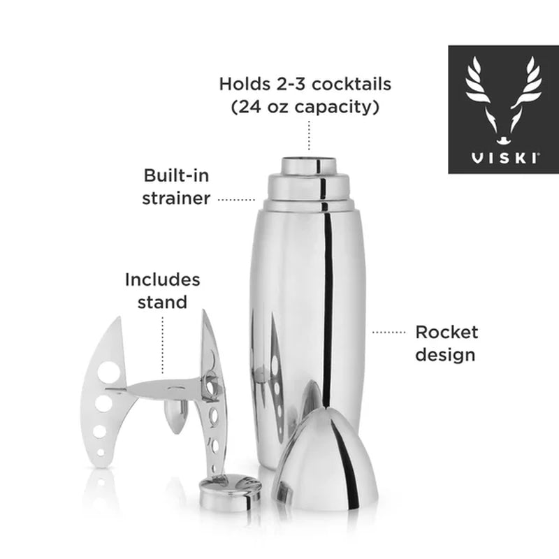 Viski Irving the Rocket Cocktail Shaker