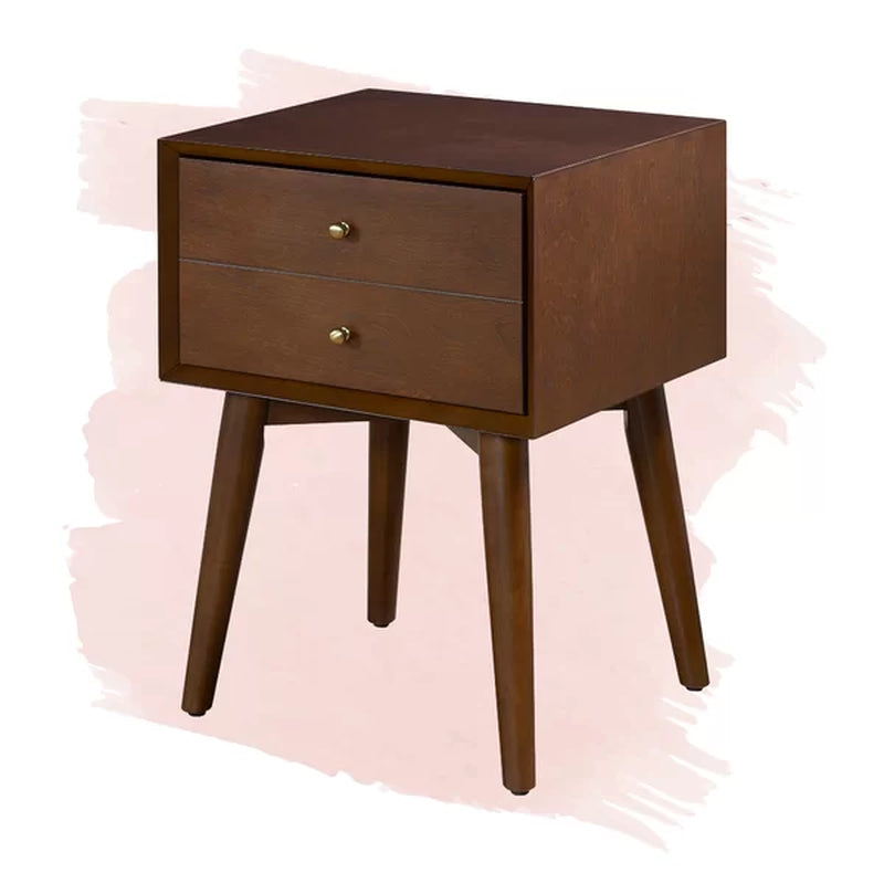 Olivet Solid + Manufactured Wood Nightstand