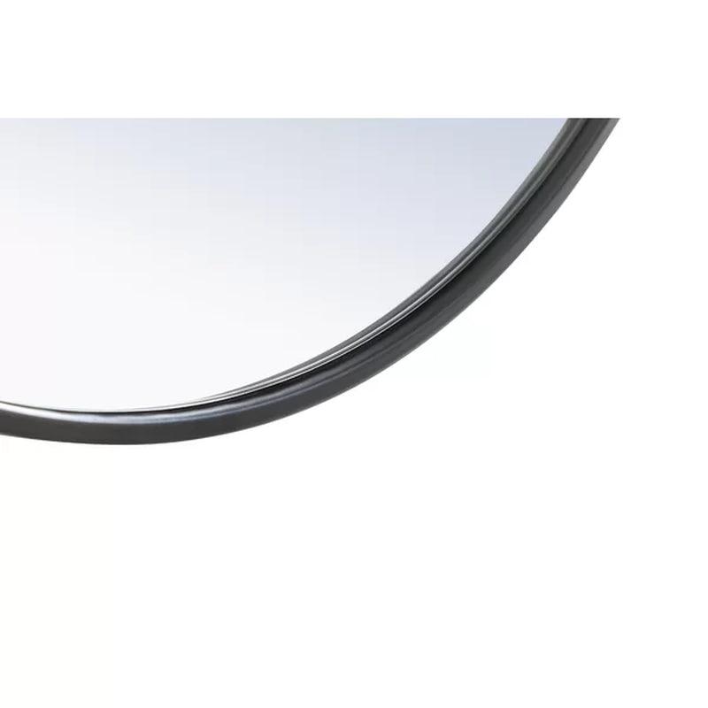 Cassie round Metal Wall Mirror