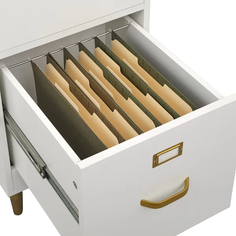 Dahle 15'' Wide 2 -Drawer Vertical Filing Cabinet