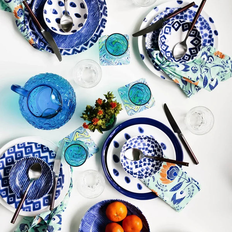 Santorini Diamond 10.75" Dinner Plate