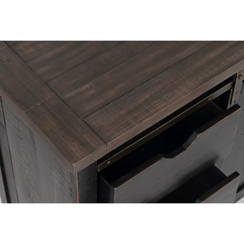 Westhoff 70'' Wide 6 Drawer Pine Solid Wood Sideboard
