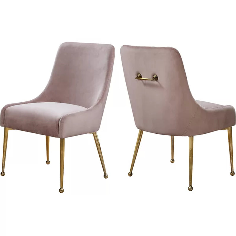 Rickyah Velvet Side Chair