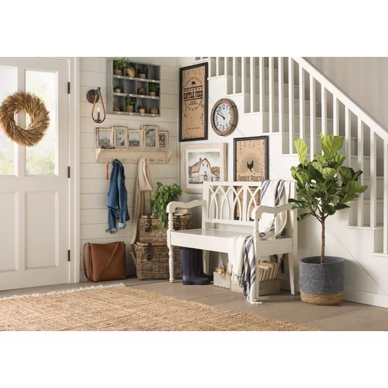 Monticello Steel Candle Wall Light