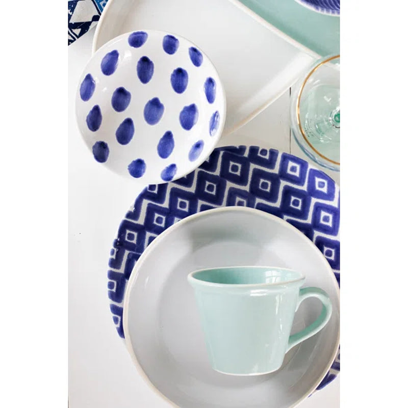 Santorini Diamond 10.75" Dinner Plate