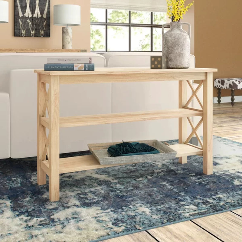 Rossitano 48'' Solid Wood Console Table