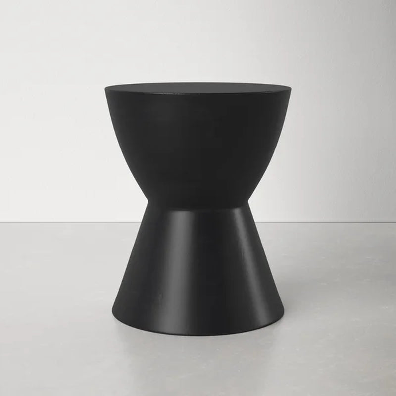Marvella 18'' Tall Drum End Table