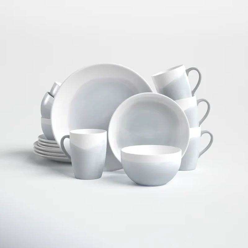 Joss & Main Ray Earthenware Dinnerware - Set of 16