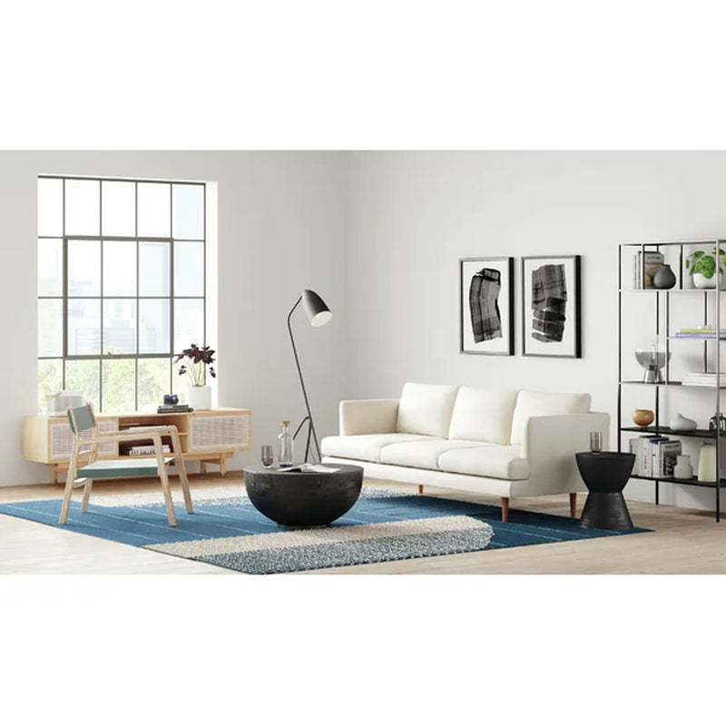 Marvella 18'' Tall Drum End Table
