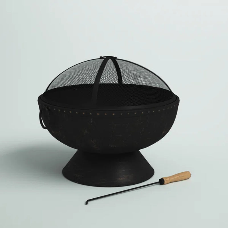 Tuscola 24'' H X 30'' W Steel Outdoor Fire Pit