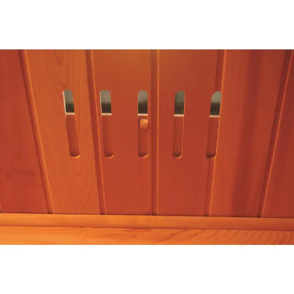 4-Person Cedar Corner Infrared Sauna
