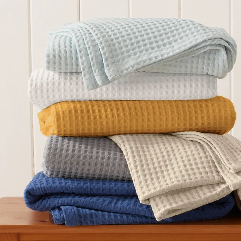 Waffle Weave Cotton Blanket