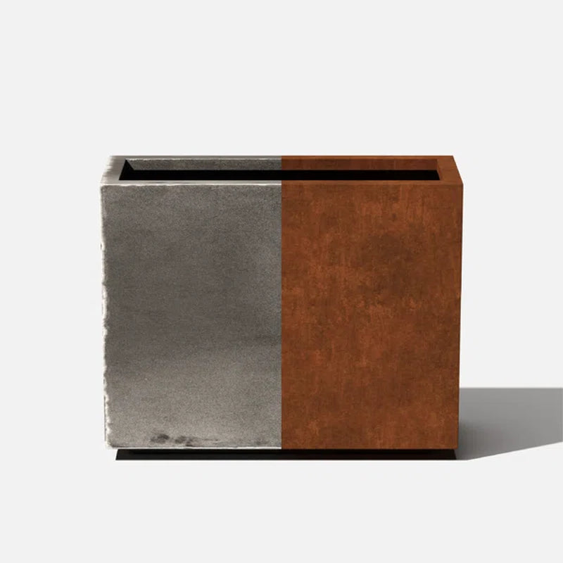 Veradek Metallic Series Corten Steel Span Planter