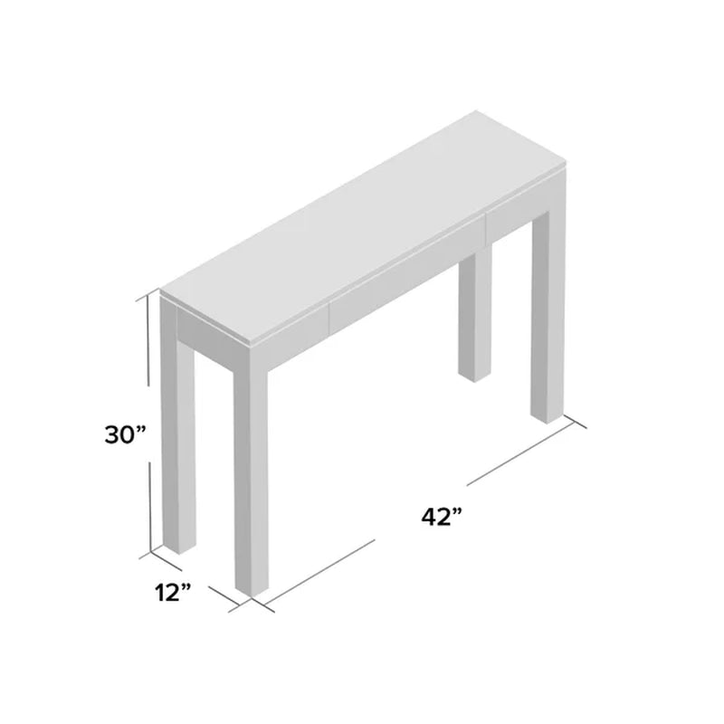 Cyranoe 42'' Solid Wood Console Table