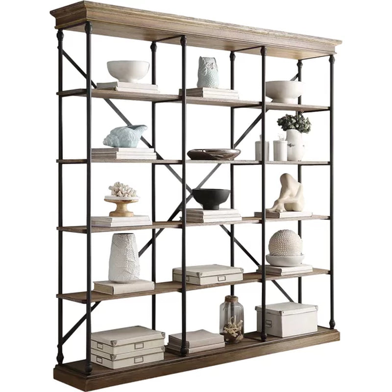 Nikolas 84.25'' H Etagere Bookcase