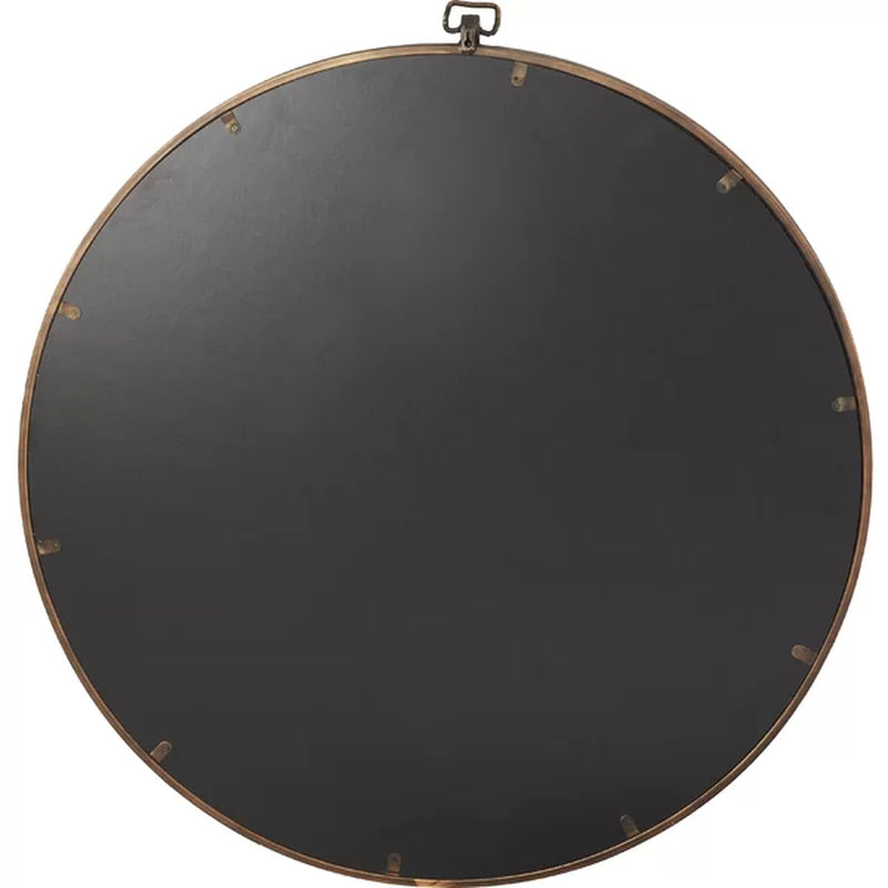 Round Metal Wall Mirror