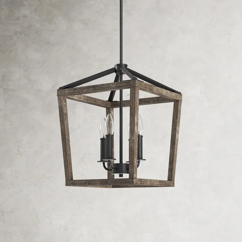 Dormody Dimmable Lantern Geometric Chandelier