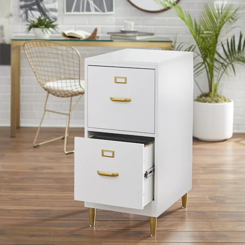 Dahle 15'' Wide 2 -Drawer Vertical Filing Cabinet