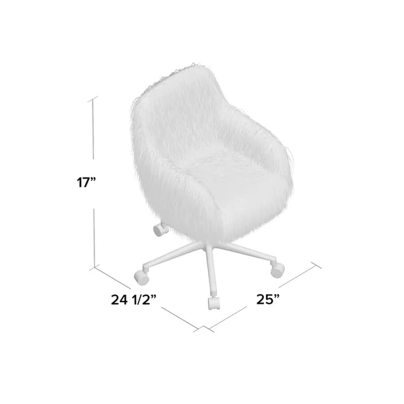 Gottwald Faux Fur Task Chair