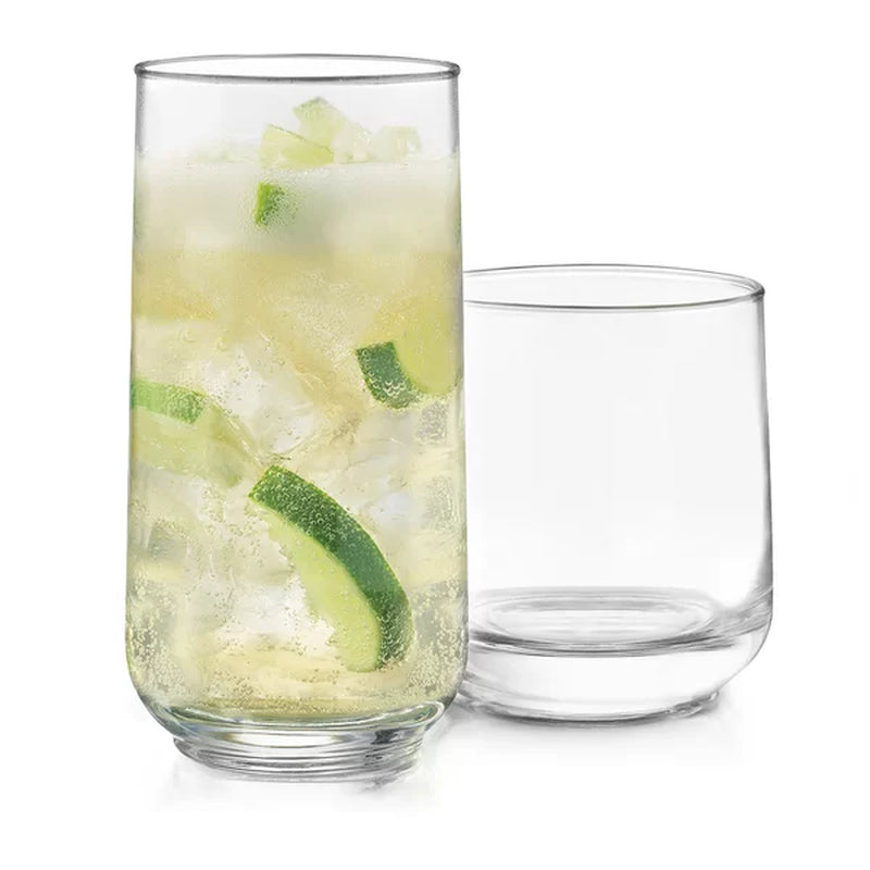Libbey Ascent Tumbler and Rocks Glass Set