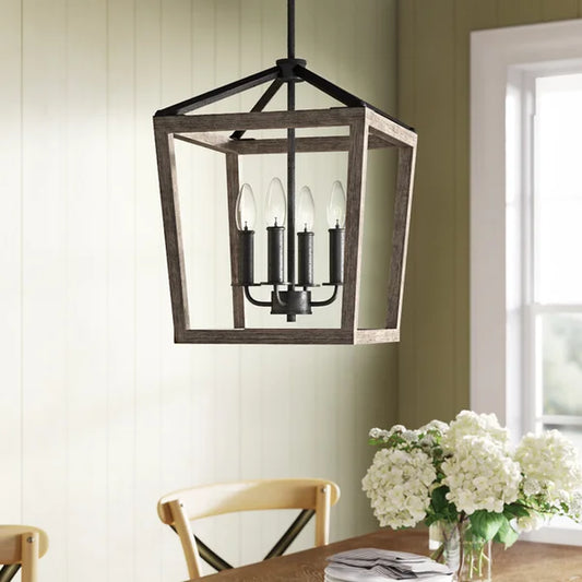 Dormody Dimmable Lantern Geometric Chandelier