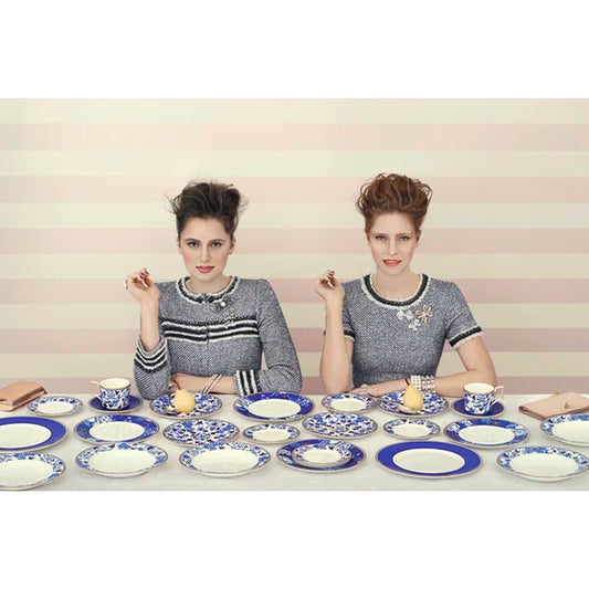 Wedgwood Hibiscus Bone China Dinnerware - Set of 4