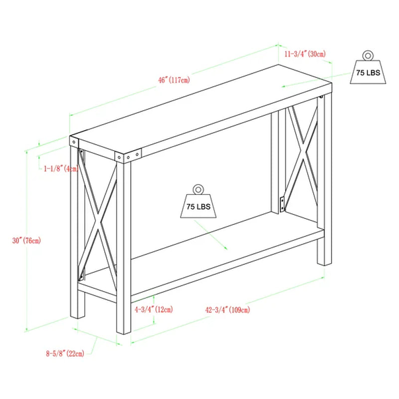 Gwen 46'' Console Table