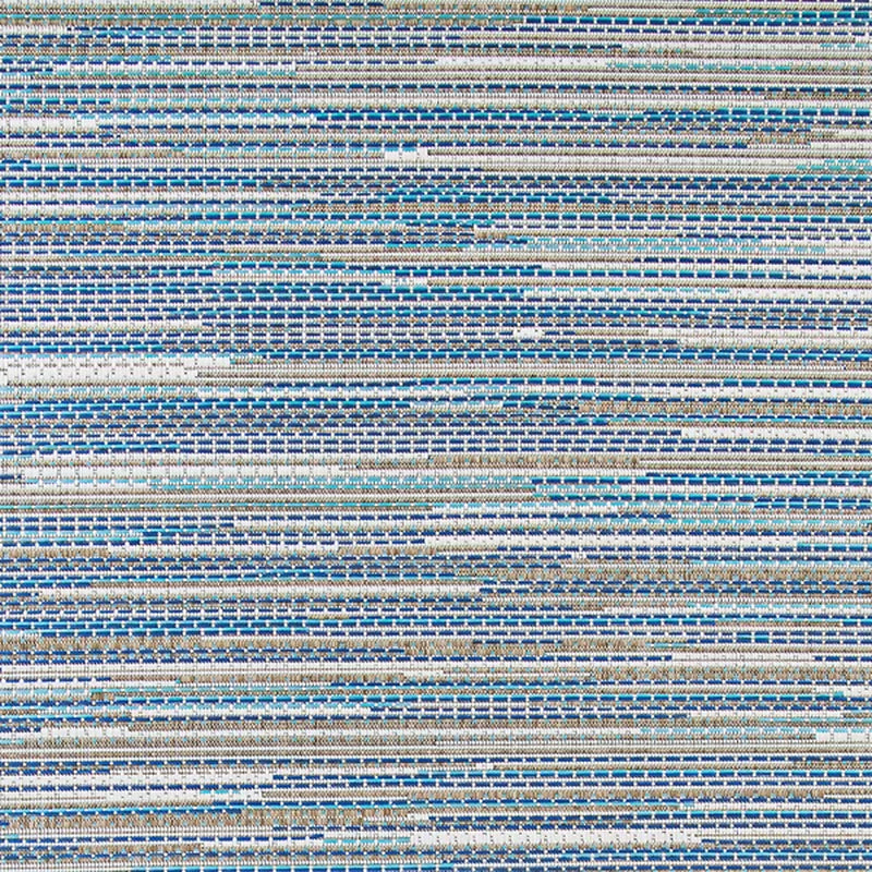 Victorine Sand/Turquoise/Azure Blue Indoor/Outdoor Rug